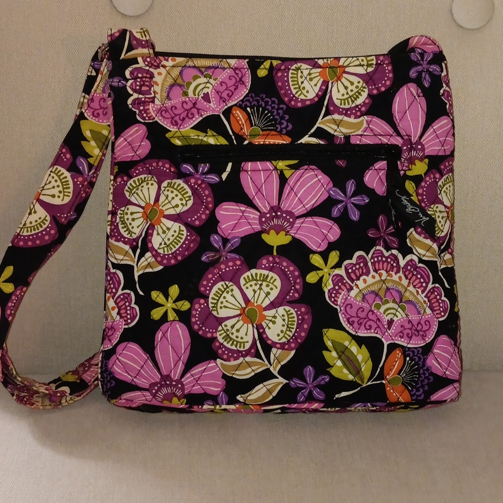 Vera Bradley floral hipster crossbody bag